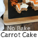 These bars only take minutes to prepare. The hardest part waiting for them to solidify in the fridge. Combining almond flour, coconut flour, pureed carrots and butter, these dense little treats will become a regular addition to your families desserts. #Low Carb #keto #carrot Cake #bars #gluten Free #easy.