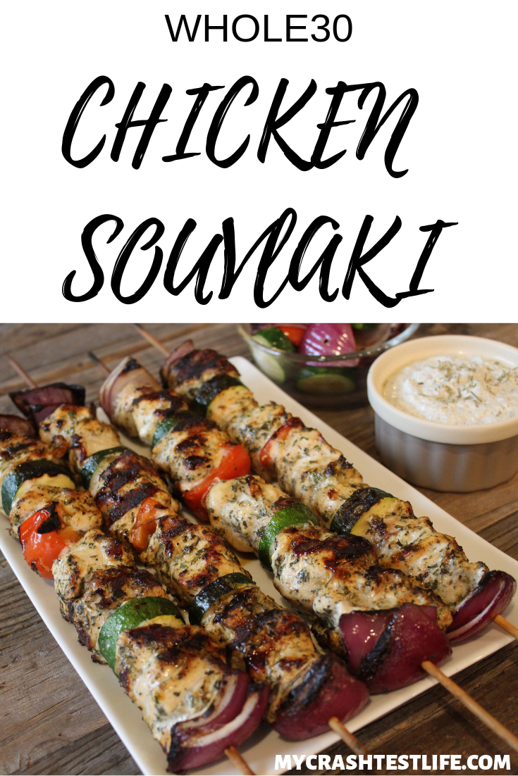 Chicken breast meat marinated in Greek spices and then cooked on skewers creates this deliciously healthy chicken souvlaki. Easy to make and ridiculously juicy, these are a wonderful way to get excited about chicken again!