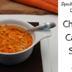 Tired of having gut issues? Try this carrot chicken soup for a couple of days and see if you don't feel a world of difference. Everything is combined in a slow cooker with limited ingredients to make it Whole30 as well as SCD diet Intro Phase legal.