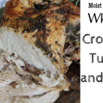This is by far the most tender turkey breast I have ever tasted. By cooking it in a slow cooker, the turkey breast remains really moist. In under 4 hours, you have a delicious dinner with very little clean up.