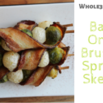 Easy and delicious, this recipe comes together with only 3 ingredients and 5 minutes of time. Simply skewere onions alternating with brussel sprouts and then wrap the entire skewer in bacon. Whole30, low carb and delicious!
