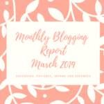 Here is the latest installment from my monthly blogging report. As a new food blogger, this month was a good month with fewer failures and many more successes!