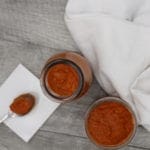 Delicious Whole30 approved smokey barbecue sauce. By simply cooking onions and bacon and then adding a tomato base and a couple of spices, you can have a keto, low carb, sugar free BBQ sauce in minutes!