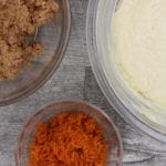 This absolutely delicious dessert combines 2 of my favourites - carrot cake and cheesecake. Taking carrot cake and dropping it by the spoonfuls into a decadent cheesecake, makes the ultimate dessert. Gluten-free, keto and easy to make, serve this is the most amazing dessert.