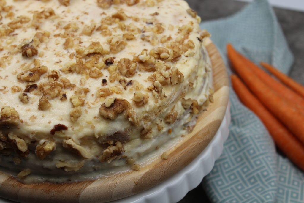 This absolutely delicious dessert combines 2 of my favourites - carrot cake and cheesecake. Taking carrot cake and dropping it by the spoonfuls into a decadent cheesecake, makes the ultimate dessert. Gluten-free, keto and easy to make, serve this is the most amazing dessert.