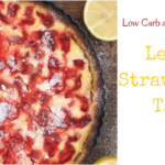 Strawberries and lemon are combined in this amazing keto, low carb, sugar-free and gluten-free tart. Simple, elegant and delicious, try this healthy dessert today or for Mother's day.
