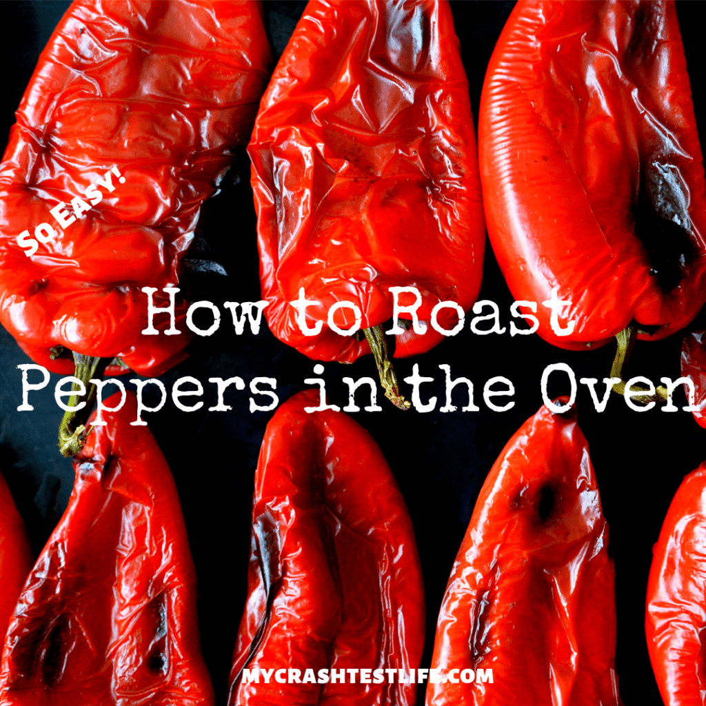 Roasting peppers in the oven could not be any easier. Bring out the depth of a pepper by combining it with a little olive oil and baking it in the oven. The skin literally peels right off and delivers the most delicious tasting peppers ever.