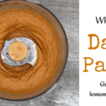 Creamy vegan, nut free date paste is the perfect way to add a touch of sweetness to all your Whole30 sauces and condiments.