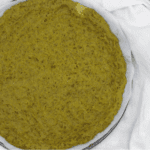 I am the originator of the avocado pizza crust. Avocado, egg and coconut flour are blended to provide this Whole30, gluten-free, dairy-free, keto pizza crust. #dairyfree #keto #pizza #glutenfree #avocado #coconutflour #nutfree #healthy #whole30