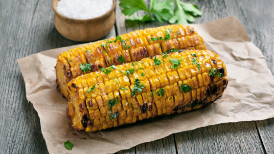 This is by far the best way to make corn on the cob. Super easy, just add corn to your air fryer and within minutes, you have crunchy and delicious corn on the cob.