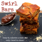Using only one bowl, these delicious and healthy gluten-free low carb bars are easy to make and perfect for a quick breakfast to go.