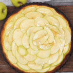 This delicious tart is simply a combination of apples, greek yogurt and heavy cream. Tart and sweet, this keto and gluten-free Apple Custard Tart can be enjoyed without any guilt!