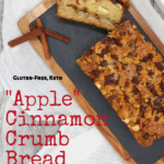 This amazing apple cinnamon crumb bread uses either apples or chayotes to keep the carbs low. Healthy, delicious and easy to make, you can have homemade keto, gluten-free apple cinnamon crumb bread in minutes.
