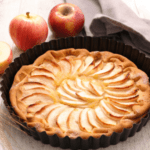 This delicious tart is simply a combination of apples, greek yogurt and heavy cream. Tart and sweet, this keto and gluten-free Apple Custard Tart can be enjoyed without any guilt!