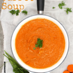 Detox Carrot soup is easy and delicious