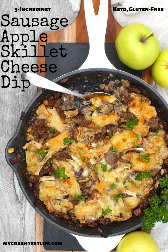 The combination of flavoured breakfast sausage along with the sweetness of apples makes this the perfect fall dip.&nbsp; Make it ahead and simply reheat it to melt the brie when your guests arrive.&nbsp;