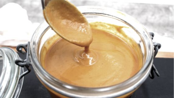Simply using pumpkin as a base and adding coconut oil, coconut milk and only a handful more ingredients, this Vegan Caramel Sauce was a breeze to make.