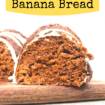 Pinterest picture for super moist gluten-free banana bread made in an instant pot