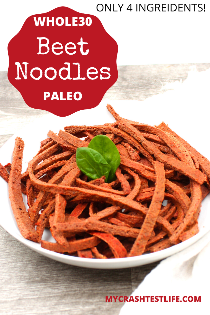 Whole30 beet noodles