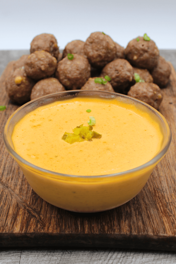 Big Mac Special Sauce with meatballs
