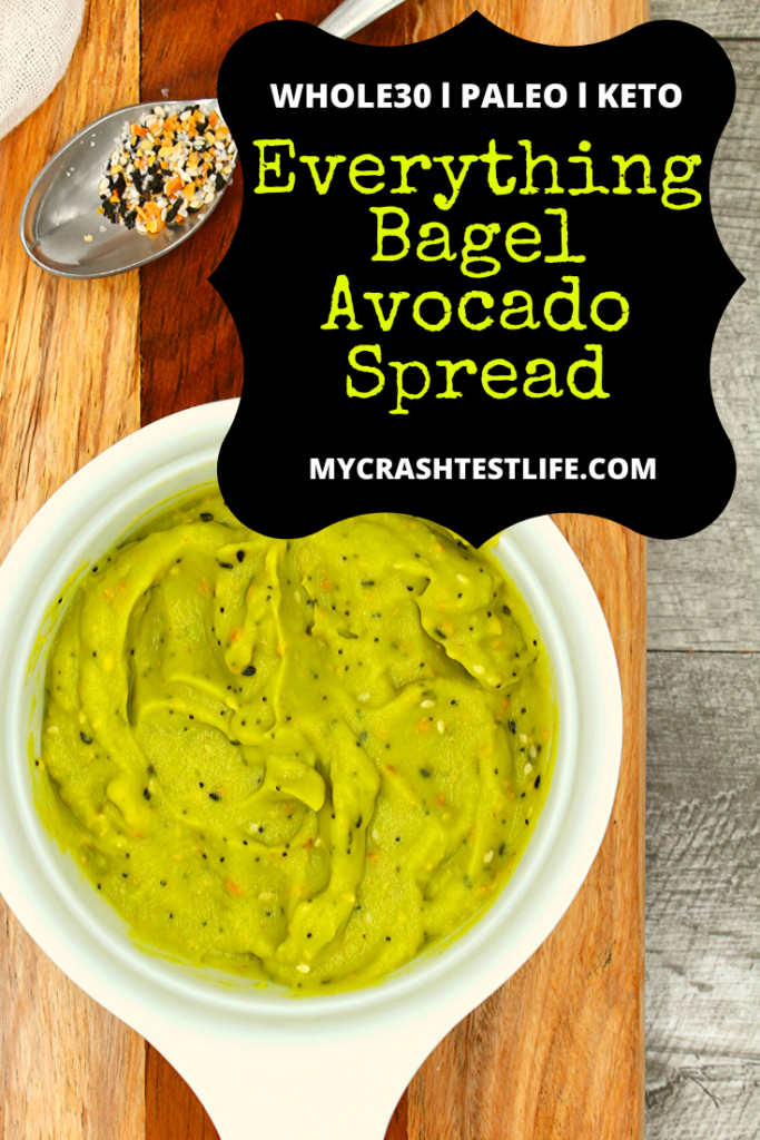 Creamy, delicious and only 2 ingredients are necessary for this Whole30 everything but the bagel spread.