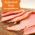 What a mouthful of flavour by injecting a ham with maple syrup and bourbon!