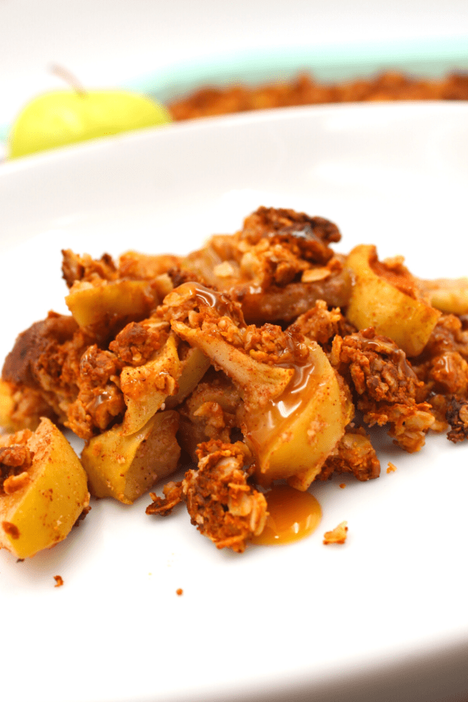 A crunchy top combined with a gooey and delicious apple peanut butter and honey inside. Healthy, easy and gluten-free!