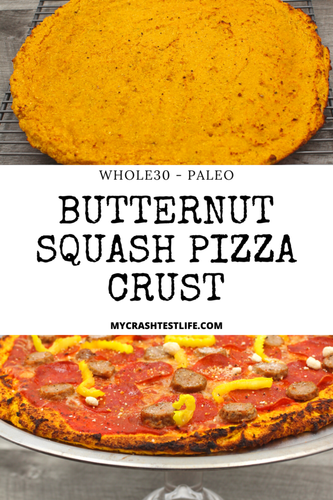 Deliciously simple Paleo and Whole30 approved pizza crust.