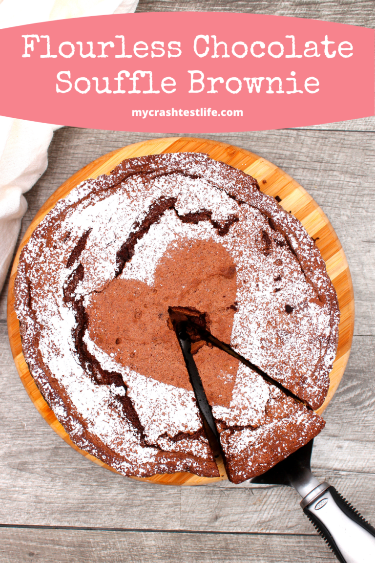 This combines the gooeyness of a flourless brownie with the light and airiness of a chocolate souffle.