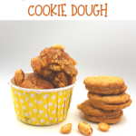 The Do-Si-Do peanut butter Girl Scout cookie made into a gluten-free and keto edible cookie dough