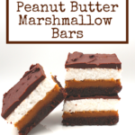 Brownie, peanut butter and marshmallow come together to form this deliciously easy keto and gluten-free bar