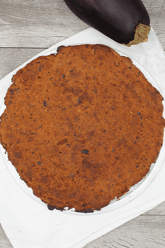 PlantBased Keto DairyFree Eggplant Pizza Crust My Crash Test Life