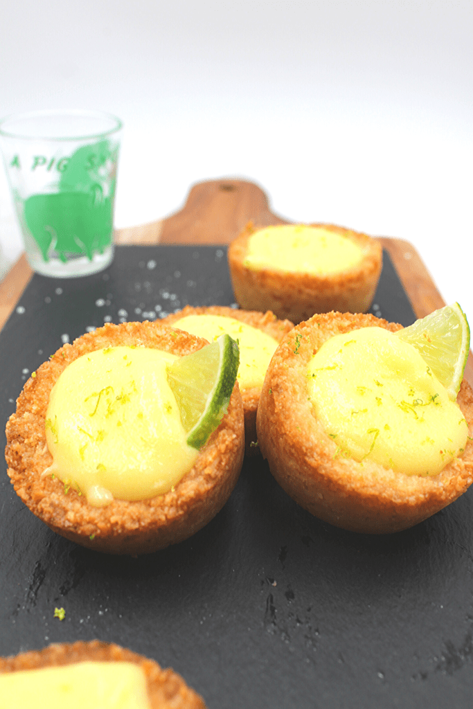 Creamy keto margarita lime flavoured filling
