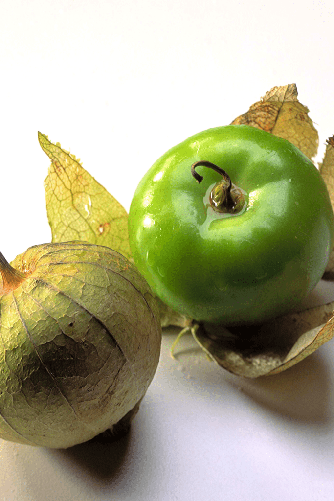 A picture of tomatillos
