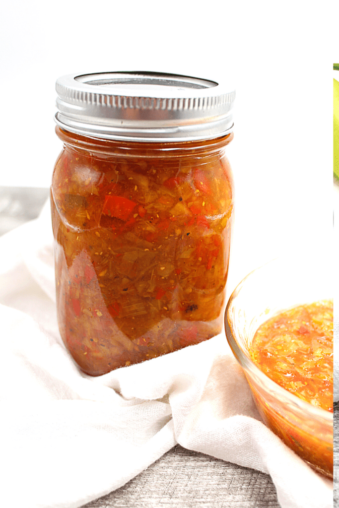 Perfect for canning, this relish will last you all year!
