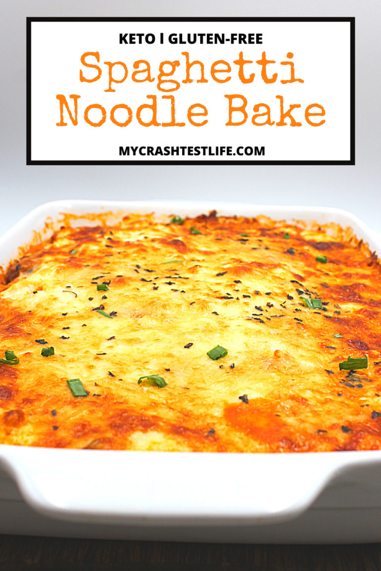 Keto spaghetti noodle bake is the perfect weeknight dinner
