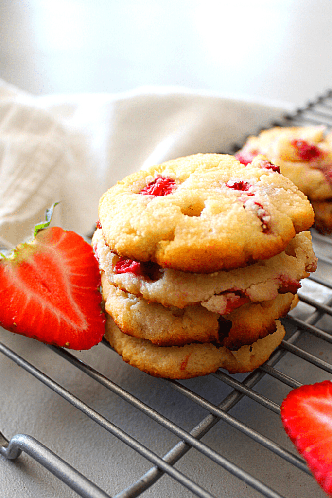 These cookies are light and airy...perfect for summer.
