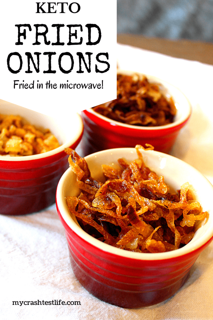 Easy delicious fried onions in the microwave