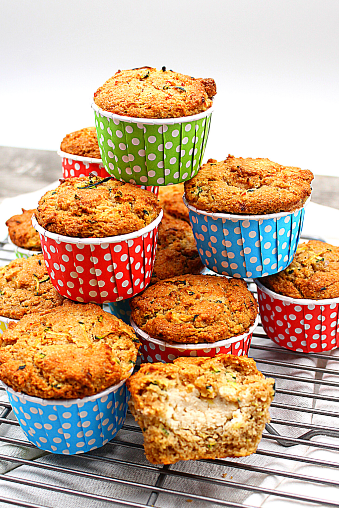 Keto Zucchini Cream CheeseStuffed Muffins My Crash Test Life