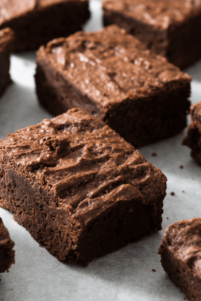 Dense, fudgy brownies