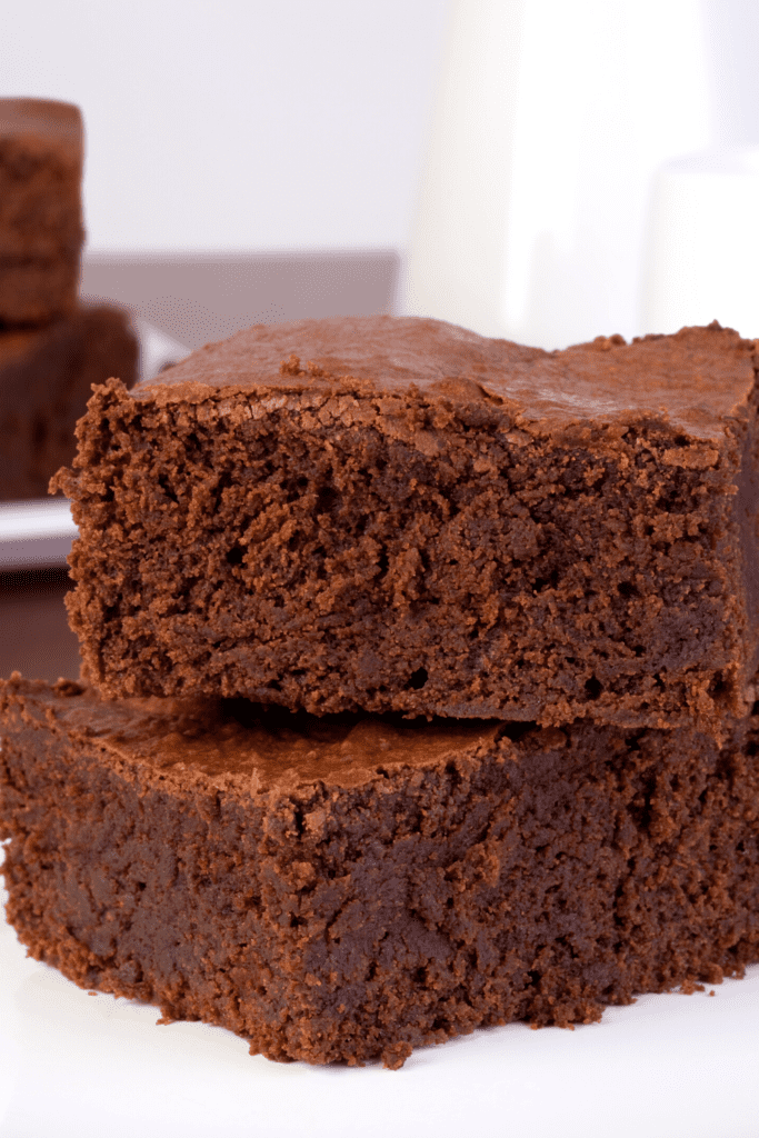 Moist and gooey sugar-free brownies