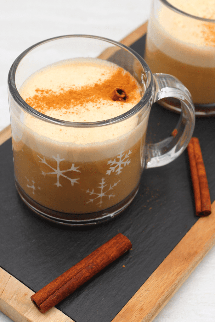 A sprinkling of cinnamon over the fall latte