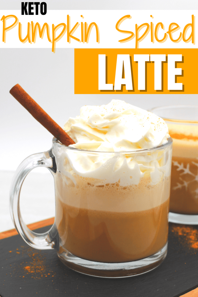 A warm cup of coffee spiked with pumpkin flavour