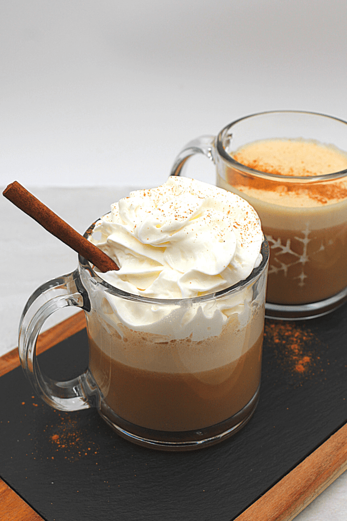 Smooth and rich pumpkin spiced latte