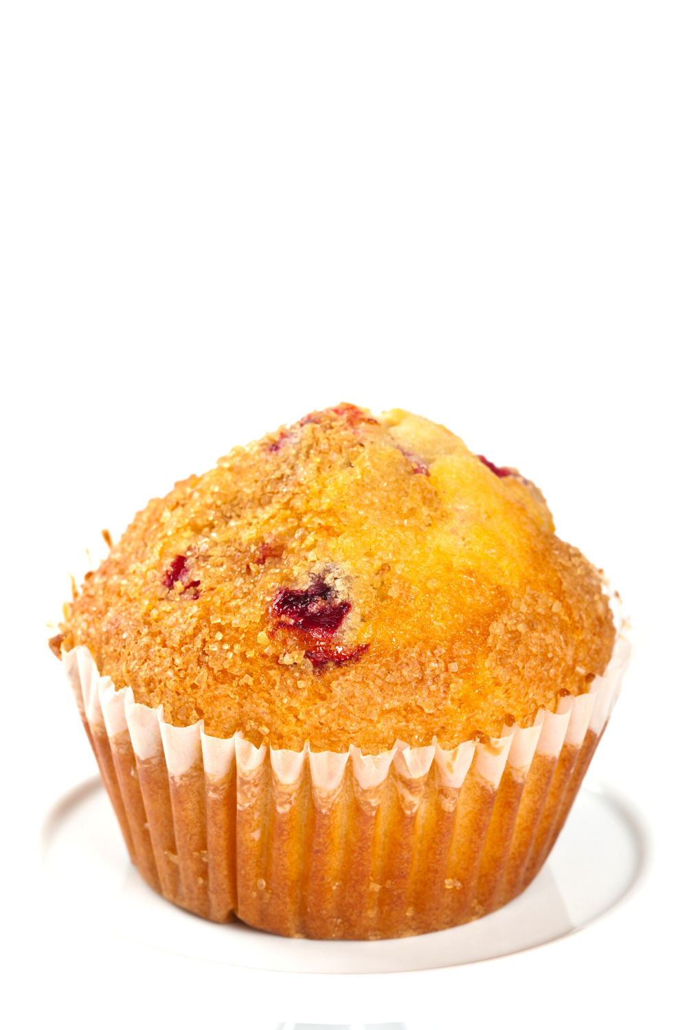cranberry and pistachio muffin