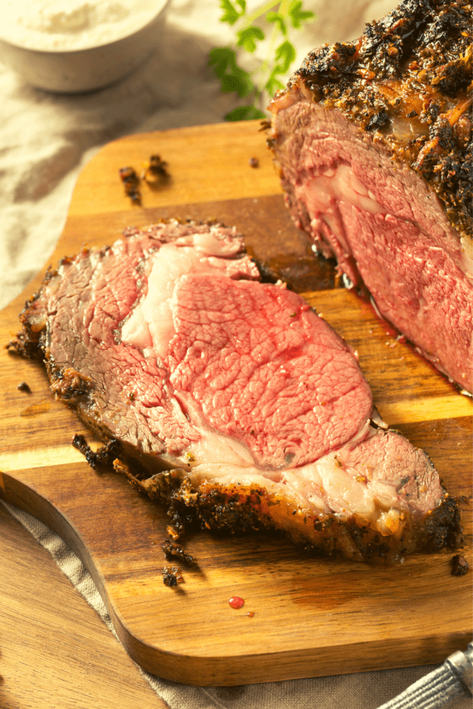 medium rare roast beef