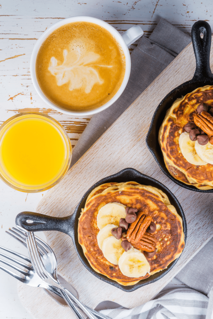 the perfect keto pancake breakfast
