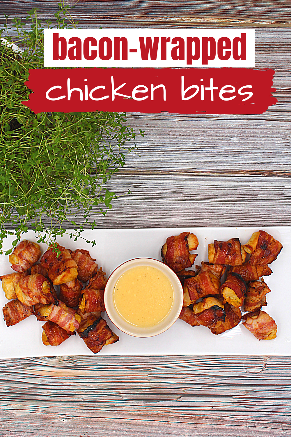a plate of crispy bacon and chicken