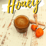 hot honey made from bee pollen
