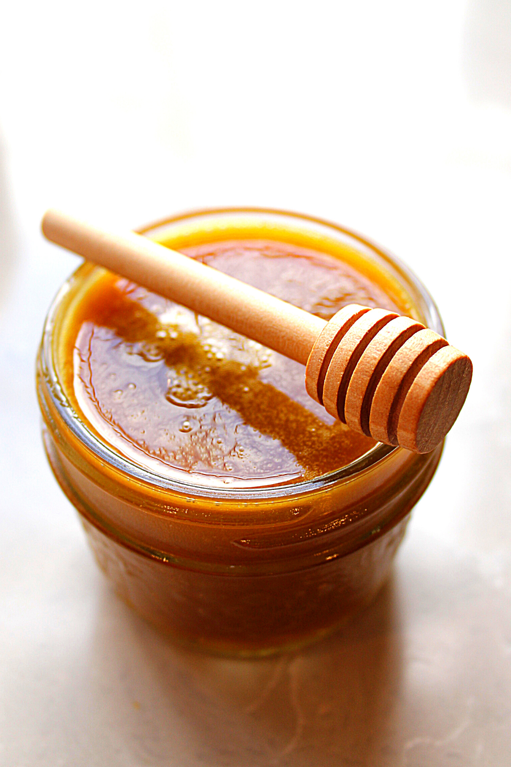 a jar of hot honey